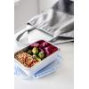 imageEllo Stainless Steel Rectangle Food Storage Meal Prep Container with LeakProof Lids 4 Cup Dusty BlueDusty Blue