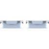 imageEllo Stainless Steel Rectangle Food Storage Meal Prep Container with LeakProof Lids 4 Cup Dusty BlueDusty Blue