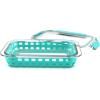 imageEllo Duraglass Bakeware  Glass Baking Dish with Airtight Durable Tritan Lid and Silicone Sleeve Trivet  Freezer to Oven Safe 7 x 112 Quart Aquaviva