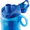 imagePogo Plastic Water Bottle with Chug Lid and Carry Handle Reusable BPA Free Dishwasher Safe Perfect for Travel School Outdoors and Gym  18oz 32oz 40oz 64ozBlue