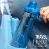 imagePogo Plastic Water Bottle with Chug Lid and Carry Handle Reusable BPA Free Dishwasher Safe Perfect for Travel School Outdoors and Gym  18oz 32oz 40oz 64ozPink