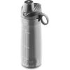 imagePogo Plastic Water Bottle with Chug Lid and Carry Handle Reusable BPA Free Dishwasher Safe Perfect for Travel School Outdoors and Gym  18oz 32oz 40oz 64ozGrey