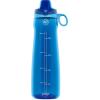 imagePogo Plastic Water Bottle with Chug Lid and Carry Handle Reusable BPA Free Dishwasher Safe Perfect for Travel School Outdoors and Gym  18oz 32oz 40oz 64ozBlue