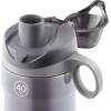 imagePogo Plastic Water Bottle with Chug Lid and Carry Handle Reusable BPA Free Dishwasher Safe Perfect for Travel School Outdoors and Gym  18oz 32oz 40oz 64ozGrey