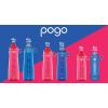 imagePogo Plastic Water Bottle with Chug Lid and Carry Handle Reusable BPA Free Dishwasher Safe Perfect for Travel School Outdoors and Gym  18oz 32oz 40oz 64ozFuchsia