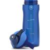 imagePogo Plastic Water Bottle with Chug Lid and Carry Handle Reusable BPA Free Dishwasher Safe Perfect for Travel School Outdoors and Gym  18oz 32oz 40oz 64ozBlue