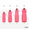 imagePogo Plastic Water Bottle with Chug Lid and Carry Handle Reusable BPA Free Dishwasher Safe Perfect for Travel School Outdoors and Gym  18oz 32oz 40oz 64ozPink