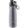 imagePogo Plastic Water Bottle with Chug Lid and Carry Handle Reusable BPA Free Dishwasher Safe Perfect for Travel School Outdoors and Gym  18oz 32oz 40oz 64ozGrey