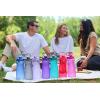imagePogo Plastic Water Bottle with Chug Lid and Carry Handle Reusable BPA Free Dishwasher Safe Perfect for Travel School Outdoors and Gym  18oz 32oz 40oz 64ozPurple