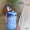 imagePogo Plastic Water Bottle with Chug Lid and Carry Handle Reusable BPA Free Dishwasher Safe Perfect for Travel School Outdoors and Gym  18oz 32oz 40oz 64ozLilac