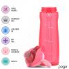 imagePogo Plastic Water Bottle with Chug Lid and Carry Handle Reusable BPA Free Dishwasher Safe Perfect for Travel School Outdoors and Gym  18oz 32oz 40oz 64ozPink