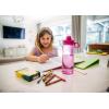 imagePogo Plastic Water Bottle with Chug Lid and Carry Handle Reusable BPA Free Dishwasher Safe Perfect for Travel School Outdoors and Gym  18oz 32oz 40oz 64ozFuchsia