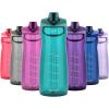 imagePogo Plastic Water Bottle with Chug Lid and Carry Handle Reusable BPA Free Dishwasher Safe Perfect for Travel School Outdoors and Gym  18oz 32oz 40oz 64ozTeal