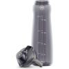 imagePogo Plastic Water Bottle with Chug Lid and Carry Handle Reusable BPA Free Dishwasher Safe Perfect for Travel School Outdoors and Gym  18oz 32oz 40oz 64ozGrey