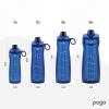 imagePogo Plastic Water Bottle with Chug Lid and Carry Handle Reusable BPA Free Dishwasher Safe Perfect for Travel School Outdoors and Gym  18oz 32oz 40oz 64ozBlue