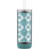 imageEllo Peak Double Wall Insulated Plastic Tumbler with Straw 22 oz Antigua Morocco