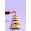 imageEllo Snap ampamp Nest 10Piece 45 Cup Plastic Meal Prep Set Reusable Food Containers for Healthy Eating Freezer Dishwasher Safe Desert FestivalDesert Festival