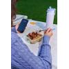 imageEllo Snap ampamp Nest 10Piece 45 Cup Plastic Meal Prep Set Reusable Food Containers for Healthy Eating Freezer Dishwasher Safe Desert FestivalSage