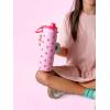 imageEllo Kids Pop ampamp Fill 18oz Stainless Steel Water Bottle with Quick Fill Technology DoubleWall Vacuum Insulation Leak Proof Locking Lid Sip ampamp Chug BPA Free Gifts for Girls Boys LighthouseStrawberries
