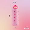 imageEllo Kids Pop ampamp Fill 18oz Stainless Steel Water Bottle with Quick Fill Technology DoubleWall Vacuum Insulation Leak Proof Locking Lid Sip ampamp Chug BPA Free Gifts for Girls Boys LighthouseStrawberries