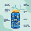imageEllo Kids Pop ampamp Fill 16oz Tritan Plastic Water Bottle with Quick Fill Technology Leak Proof Locking Lid Sip ampamp Chug BPA Free Dishwasher Safe For School Lunchboxes RainbowsConstruction