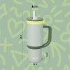 imageEllo Oasis 18oz Kids Tumbler with Handle ampamp Retracting Straw 100 Leakproof Reusable Insulated Stainless Steel Cup Gifts for Teens Girls BoysAvocado