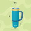 imageEllo Oasis 18oz Kids Tumbler with Handle ampamp Retracting Straw 100 Leakproof Reusable Insulated Stainless Steel Cup Gifts for Teens Girls BoysGlacier
