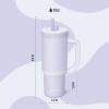 imageEllo Oasis 18oz Kids Tumbler with Handle ampamp Retracting Straw 100 Leakproof Reusable Insulated Stainless Steel Cup Gifts for Teens Girls BoysShiny Purple