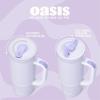 imageEllo Oasis 18oz Kids Tumbler with Handle ampamp Retracting Straw 100 Leakproof Reusable Insulated Stainless Steel Cup Gifts for Teens Girls BoysStrawberries