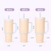 imageEllo Oasis 24oz Tumbler with Handle ampamp Retracting Straw  Reusable Insulated Stainless Steel Cup 100 Leakproof Gifts for Teens Women Men  Keeps cold for 24 Hours Cup Holder Friendly Twilight BlushOrange Daisies