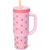 imageEllo Oasis 18oz Kids Tumbler with Handle ampamp Retracting Straw 100 Leakproof Reusable Insulated Stainless Steel Cup Gifts for Teens Girls BoysStrawberries