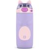 imageEllo Ellies 12oz Vacuum Insulated Stainless Steel Kids Water Bottle with Straw and Builtin Carrying Handle and LeakProof Locking Lid for School Backpack Lunchbox and Outdoor Sports PandaCat