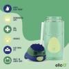 imageEllo Ellies 16oz Plastic Kids Water Bottle with Straw and Builtin Carrying Handle and LeakProof Locking Lid for School backpack Lunchbox and Outdoor Sports PigDino