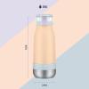 imageEllo Emma 14oz Vacuum Insulated Stainless Steel Kids Water Bottle with Straw and Builtin Carrying Handle and LeakProof Locking Lid for School Backpack Lunchbox and Outdoor SportsTwilight Breeze