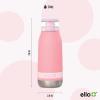 imageEllo Emma 14oz Vacuum Insulated Stainless Steel Kids Water Bottle with Straw and Builtin Carrying Handle and LeakProof Locking Lid for School Backpack Lunchbox and Outdoor SportsSweetheart