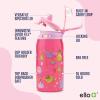 imageEllo Kids Pop ampamp Fill 12oz Water Bottle with Quick Fill Lid DoubleWall Vacuum Insulated Stainless Steel Leak Proof BPA Free Sip ampamp Chug For School Lunchboxes Construction SiteRoyal Palace