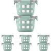 imageEllo Duraglass 8Pack 2 Cup Reusable Glass Container Jar with Leak Proof Lids and Protective Silicone Sleeves  Perfect for Overnight Oats Snacks Yogurt  BPAFree  Dishwasher Safe  Yucca