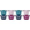 imageEllo Duraglass 8Pack 2 Cup Reusable Glass Container Jar with Leak Proof Lids and Protective Silicone Sleeves  Perfect for Overnight Oats Yogurt  BPAFree  Dishwasher Safe  Evening Orchard