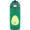 imageEllo Ellies 12oz Vacuum Insulated Stainless Steel Kids Water Bottle with Straw and Builtin Carrying Handle and LeakProof Locking Lid for School Backpack Lunchbox and Outdoor Sports PandaDino