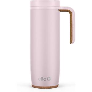 imageEllo Magnet 18oz Vacuum Insulated Stainless Steel Travel Mug with Side Handle and LeakProof Slider Lid and Builtin Coaster Keeps Hot for 5 HoursSonoma
