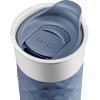 imageEllo Ogden 16oz Ceramic Travel Mug with SplashResistant Slider Lid and Protective Silicone Sleeve Perfect for Coffee or Tea BPAFree Dishwasher Safe MineralEvening Blue