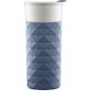 imageEllo Ogden 16oz Ceramic Travel Mug with SplashResistant Slider Lid and Protective Silicone Sleeve Perfect for Coffee or Tea BPAFree Dishwasher Safe MineralEvening Blue