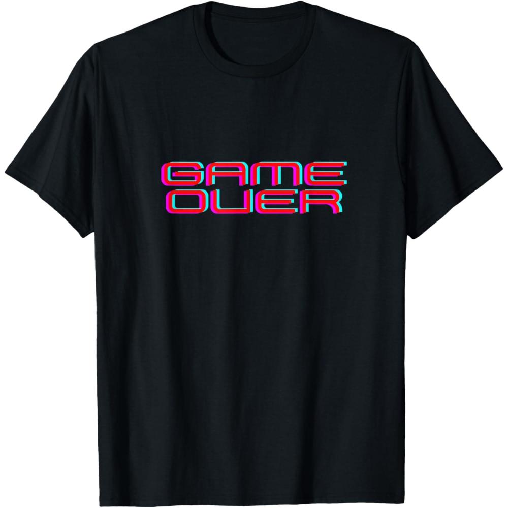 imageMens GAME OVER TShirtBlack