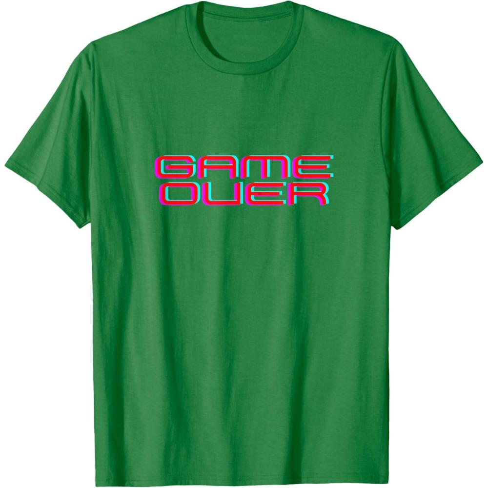 imageMens GAME OVER TShirtKelly Green