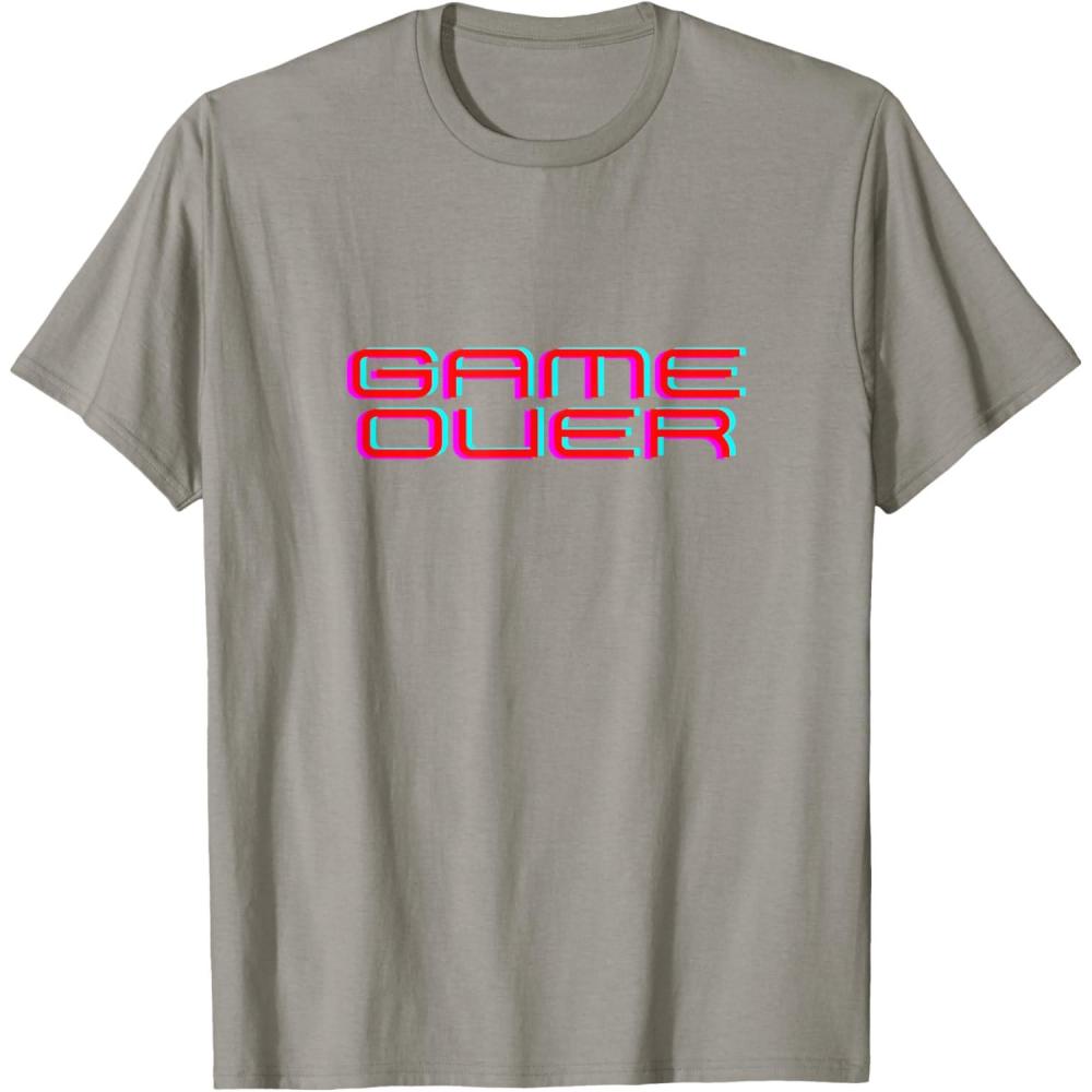 imageMens GAME OVER TShirtSlate Grey