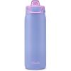 imageEllo Pop ampamp Fill 18oz Stainless Steel Kids Water Bottle with Quick Fill Lid  Vacuum Insulated BPA Free Bottle with Leak Proof Straw and Chug Lid Dishwasher Safe Gift For Kids Teens Preppy CherriesLavender Fields