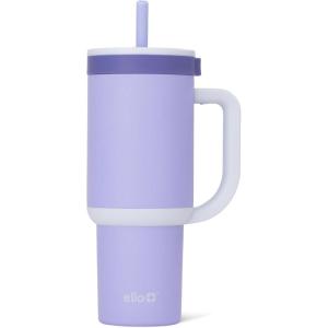 imageEllo Oasis 40oz Stainless Steel Water Bottle  Flower QuiltTwilight Blush