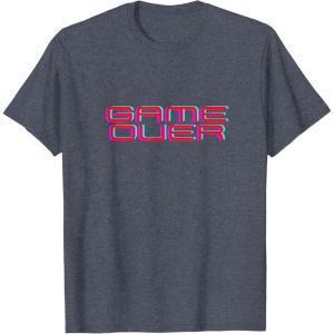 imageMens GAME OVER TShirtHeather Blue