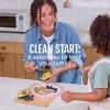 image:imageEllo Clean Start Toddler Everything Plate 2 Pack  BPAFree Ceramic Plates with Silicone Sleeve for BabiesToddlers  MicrowaveDishwasher Safe PlasticFree High Chair Friendly Quiet TideTech BlueDewdropGrayed Jade