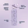 image:imageEllo Pop amp Fill Insulated Stainless Steel Water Bottle with Quick Fill Lid Leakproof Locking Sip or Chug Spout BPAFree Double Wall Vacuum Insulated for Sports Travel amp School 22oz  32oz  40ozTake a Bow